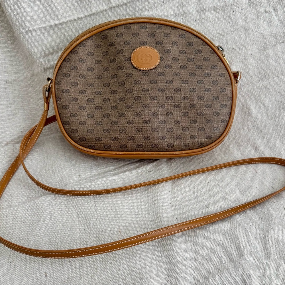 Vintage Gucci Micro GG Supreme Shoulder Bag